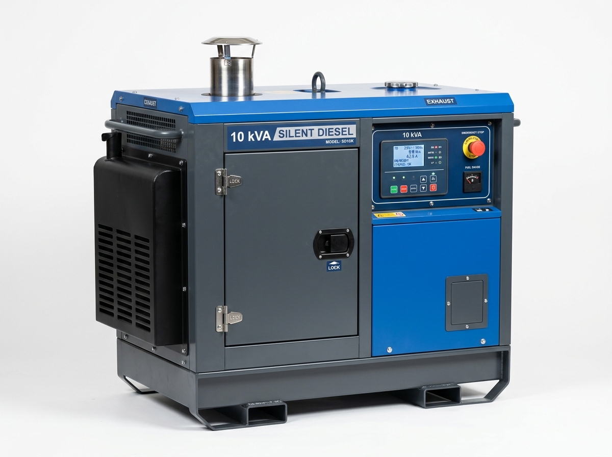 10 kVA silent diesel generator